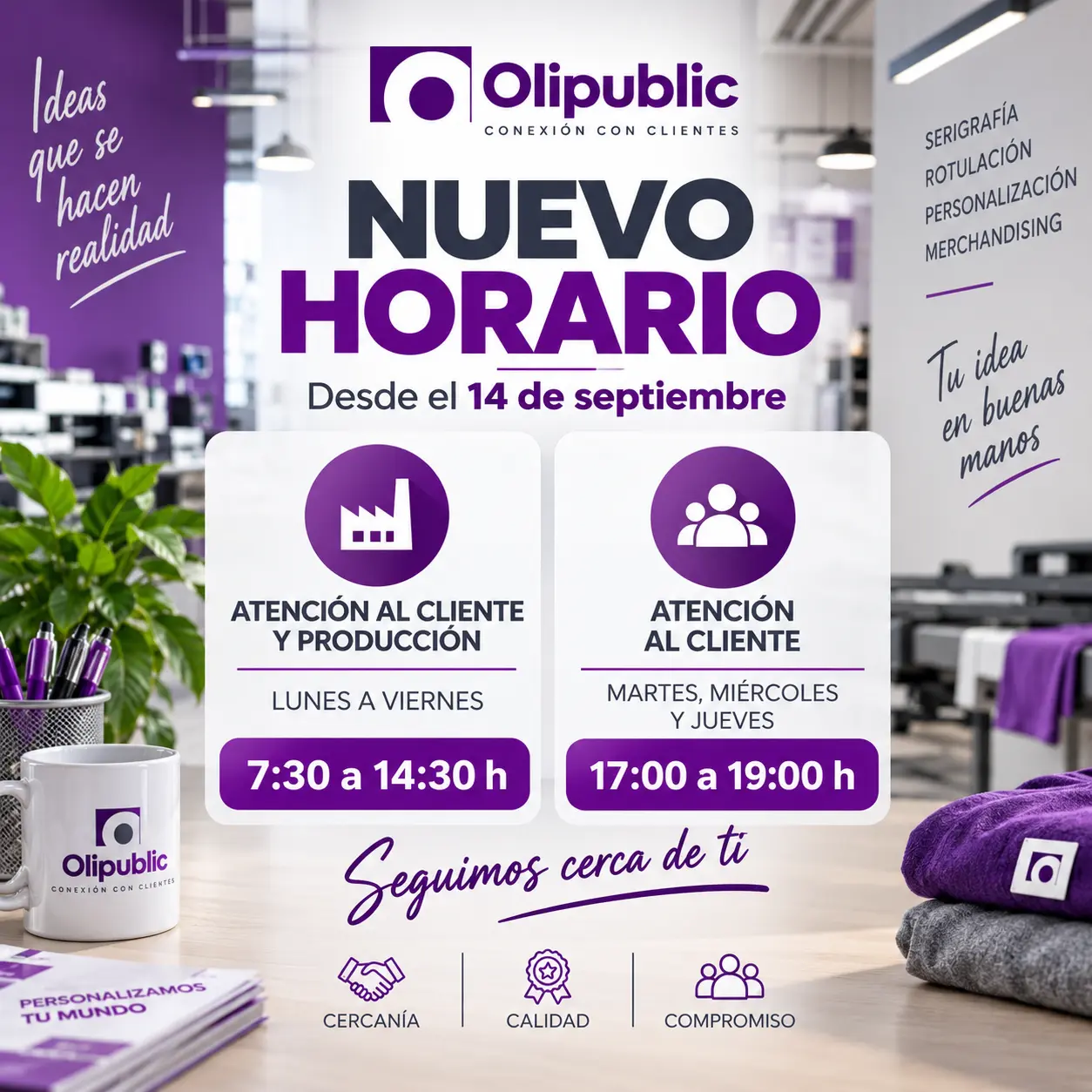 NUEVO HORARIO